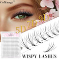 CoMango Handmade Synthetic Hair Thinner Base Premade Volume Eyelash Extensions 5D 7D 9D Spike Fans 0.07mm Narrow Fan Lash