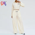 Sports Sun Protection Set Zip up Windproof Hooded Casual Outdoor Cycling Activewear Set for Women School Hot Girl Xxx