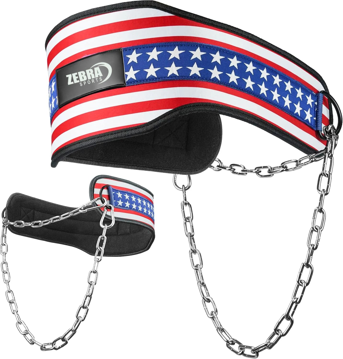 Thick Neoprene Buckle Dip Belt Chain Custom Made Weight Lifting Belt Fitness Bodybuilding Gym Professional Protection Back Waist