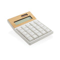 Utah RCS Recycled Bamboo FSC Plastic Solar Calculator Eco-Friendly Product