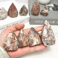 Wholesale Mexico Crazy Agate Freeform Crystal Tower Natural Polished Mexico Agate Stone Healing Crystal Rough Point