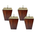 Handmade Custom Solid Wood Sofa Feet Thick Square Oak Beech/Walnut Premium Quality Durable Furniture Support Bedroom Living Room