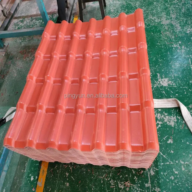 Low Price Fireproof Plastic Roofing Tiles Soundproof Roofing Materials