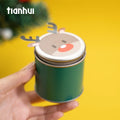 Tianhui Small Airtight Cans Round Candy Canister for Christmas Gift Mini Storage Container