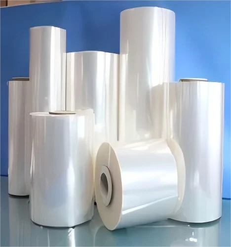 Multilayer Co-extruded Polyolefin Thermal Shrinkage Film Single Wound Shrink POF Heat Shrink Film for Packaging