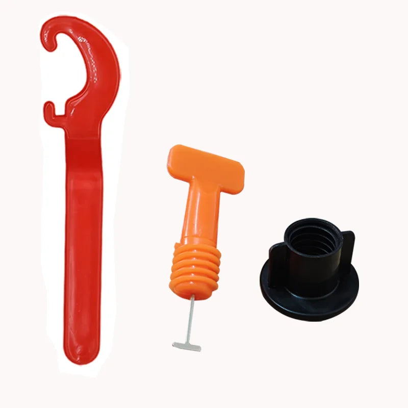 Reusable T-Lock Tile Leveling System Adjustable Floor Leveler PP Material T-Type Spacers PP Leveling Clips Flooring Accessories MegaBDM