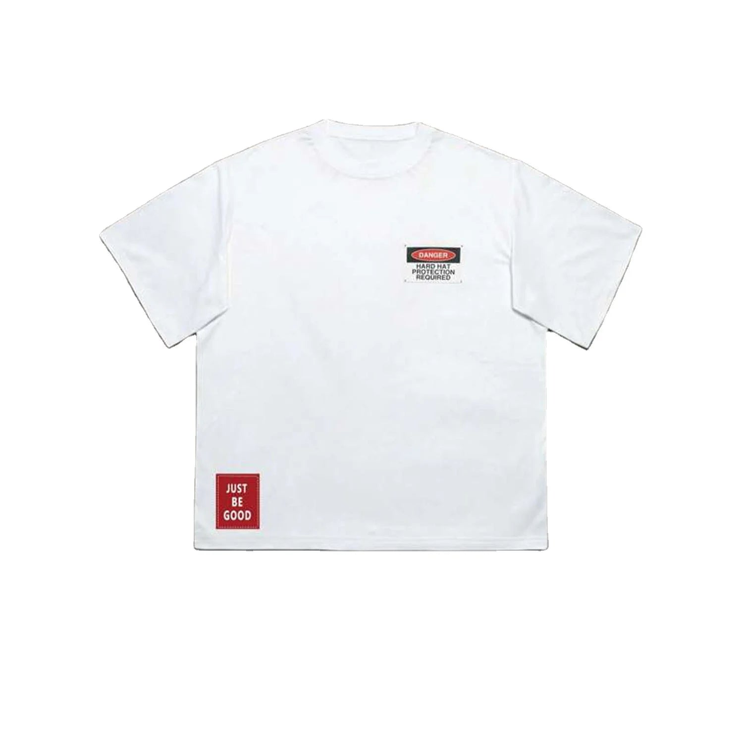 Custom White Men's Long T-Shirts Oversized Heavyweight 100% Cotton Hip Hop Urban Streetwear