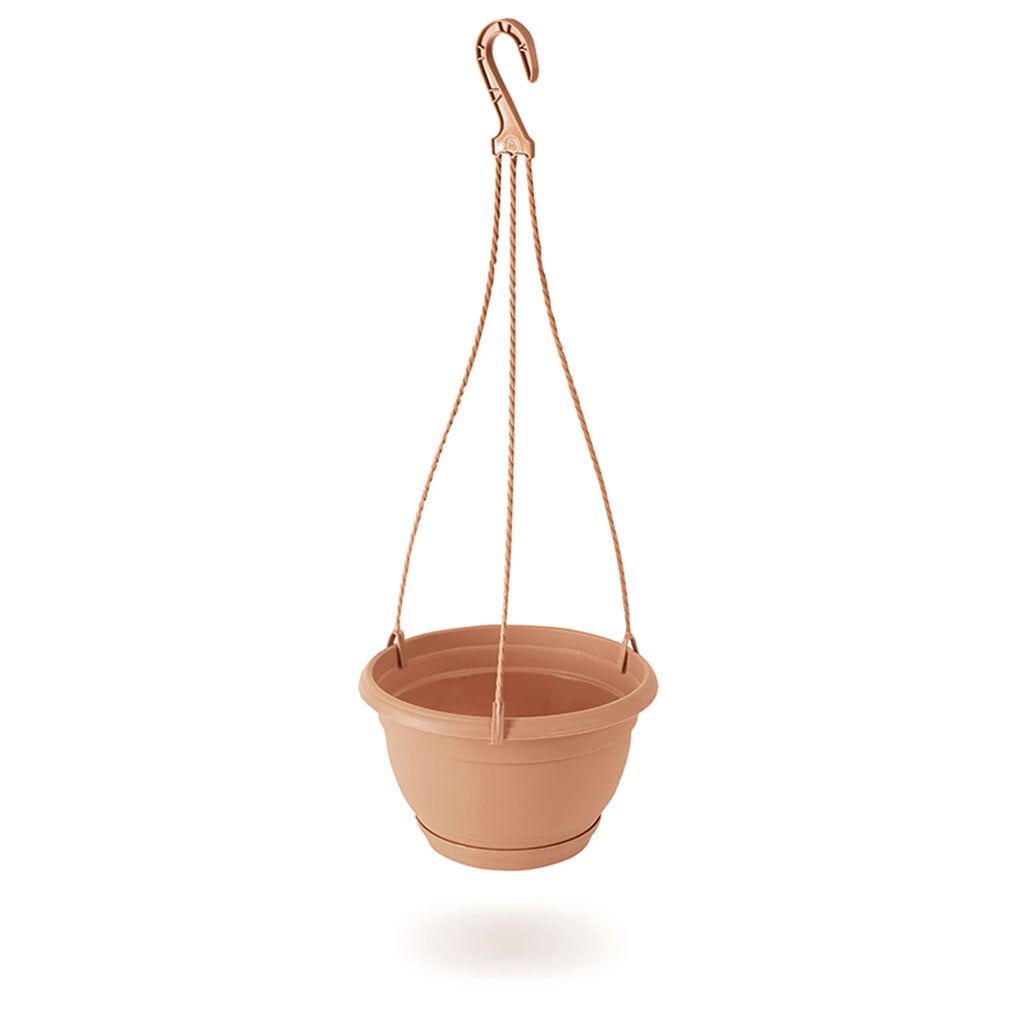 AGRO 0.8L hanging planter dimensions (mm) 160x160x100 Terracotta color