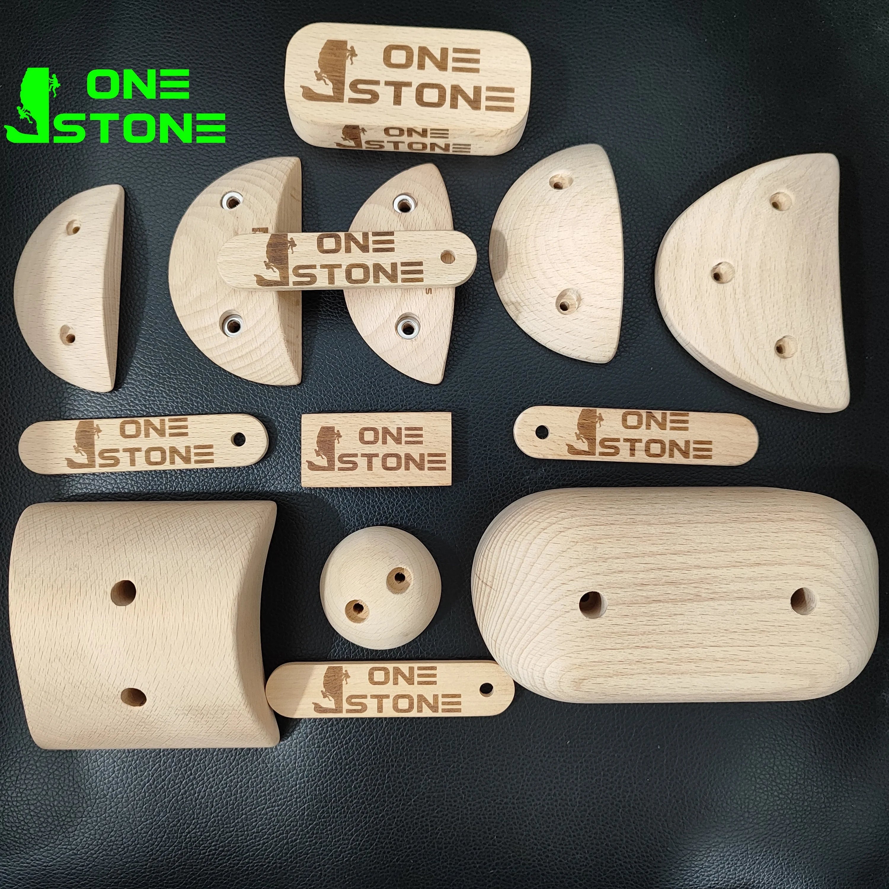 Wood Edge&Pinch&Slope&Foot Holder Eco-friendly Wooden Rock Climbing Holds High Quality Fitness Equipment Rock Climbing Shoes Holds