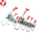 Stainless Steel Metal Cord Lock Clamp Toggle Adjustable Quick Action Latch