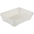 Mini Basket DIN A5 26.5 x 20 x 7 cm Mirko Transparent
