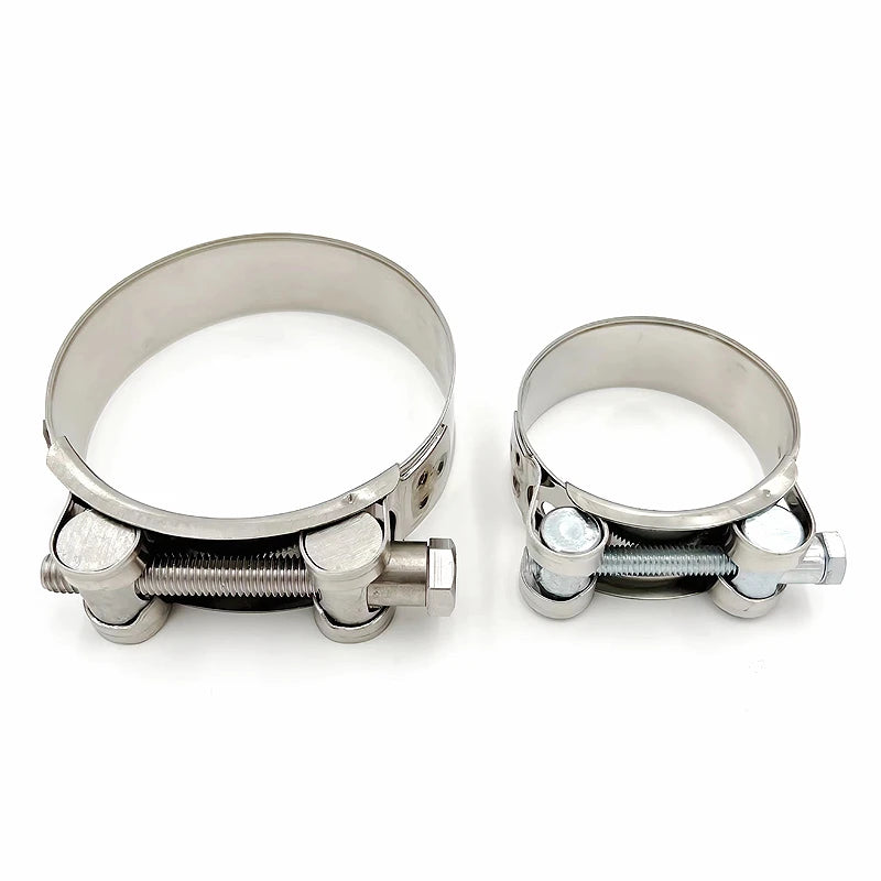 Customizable European Style Single Bolt Hose Clamp with CAD Drawings - Fast Delivery