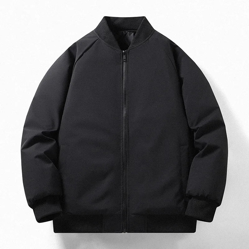 Bangladesh China Factory Price Custom Logo Embroidery Plus Size Men's Autumn Winter Leisure Thick Warm Cotton Polyester Jacket