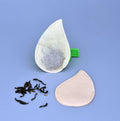 YIREEN'S Disposable 10000PCS Leaf-Shaped Wood Pulp Filter Paper Bags Packaged 100pcs/Bag for Loose Tea Coffee Herb Infusers