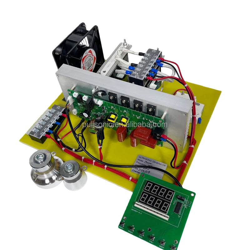 Medium Power 28kHz Ultrasonic Driver PCB 1200W Generator for Car Repair Shop Ultrasonic Cleaning Equipment