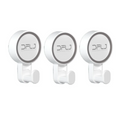 3pcs/set Wall Mount Waterproof Kitchen Bathroom Multiple Hanging Towel Key Coat Robe Hook With Adjustable Suction Cup for Shower