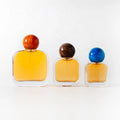 Wholesale Exquisite Retro 30ml Flat Square Transparent Glass Bottle Perfume Atomizer Bottle in Stock