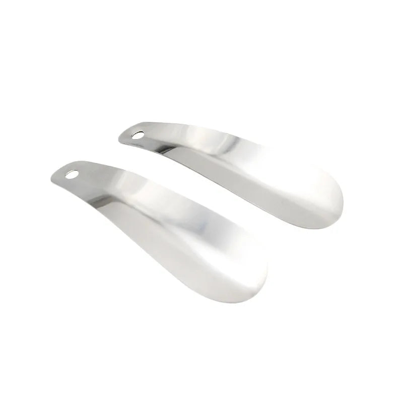 16cm Straight Stainless Steel Shoe Horn-Durable Shoe Lifter & Shovel for Easy Slip-On Portable & Sturdy Shoe Helper