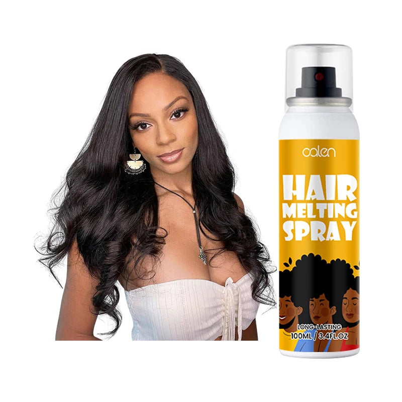 Luxfume Private Label Natural Forming Hold No Residue Wig Glueless Lace Melting Spray