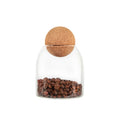Kitchen Organizer 500ml Transparent Supply sealed Food Grade Glass Cork Stopper Storage tank Storage tank Empty Jar