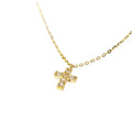 Wholesale 925 Silver Cross Designer Fashion Pendant Necklace Simple Style for Women Fine Jewelry