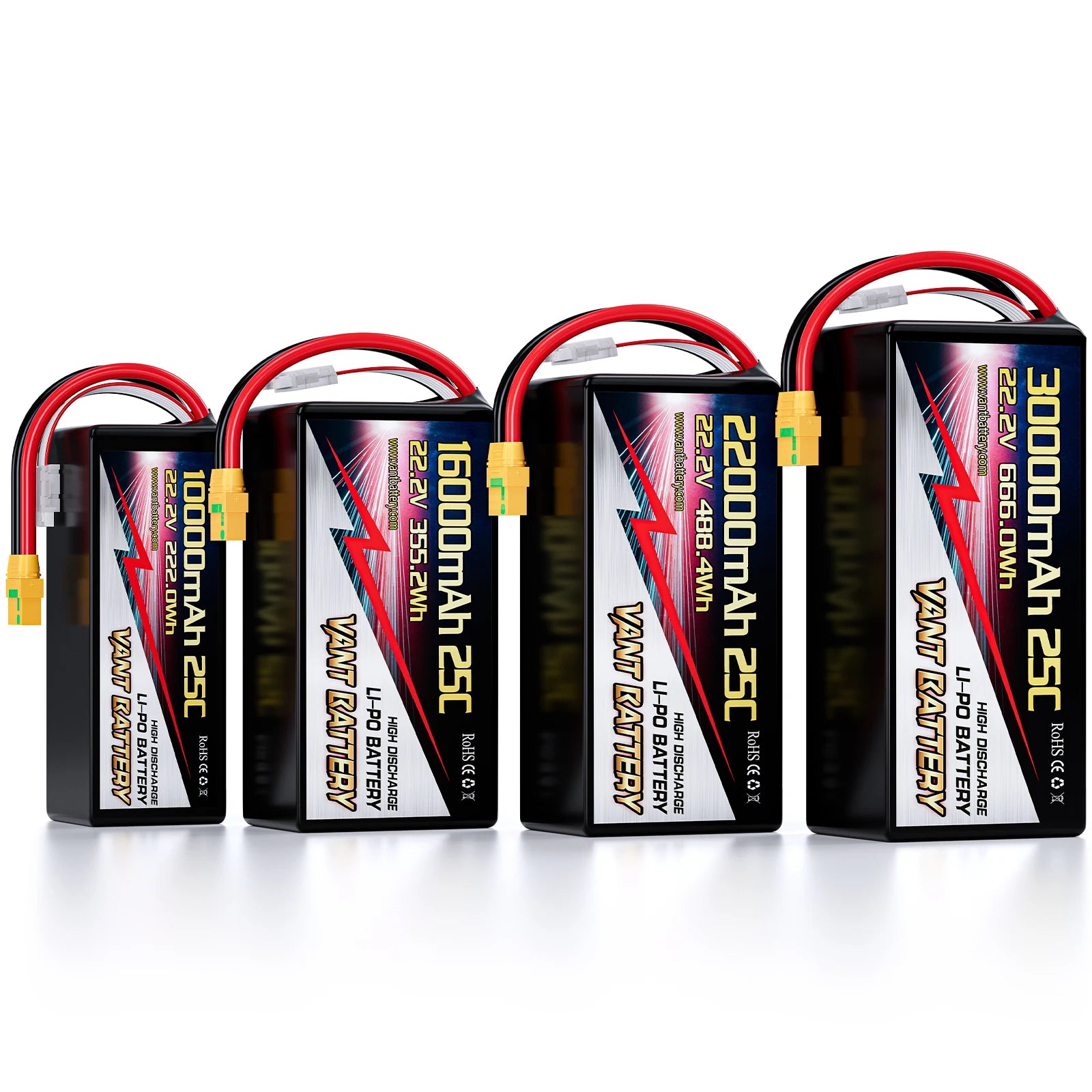 VANT Drone Battery 22000mAh 10000mAh 16000mAh 30000mAh 16Ah 22Ah 27Ah 30Ah 4S/6S FPV Lipo Battery for UAV