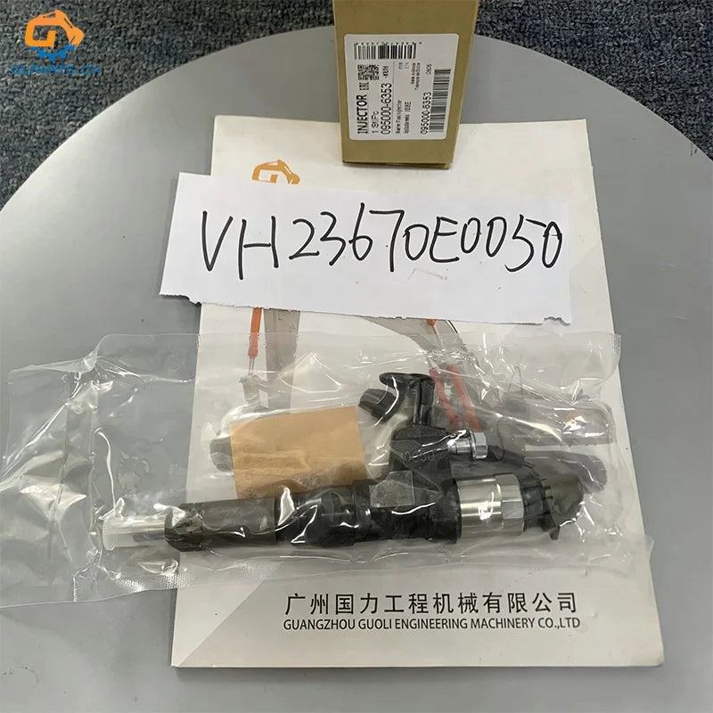 Machinery Engine Parts J06 J05E Engine Fuel Injector VH23670E0050 Common Rail Injector SK200-8 SK210-8 Injector