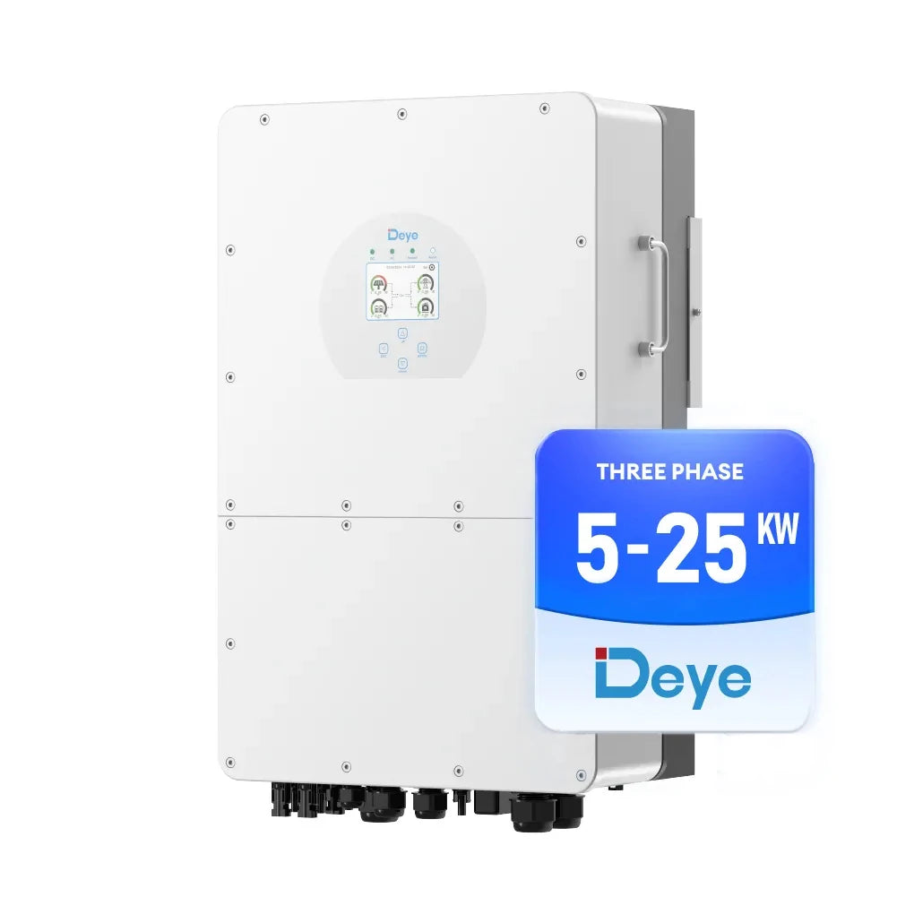 For Solar Inverter 5-25KW Hybrid 3 Phase Dual/Single Output Pure Sine Wave High Efficiency