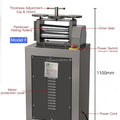 Boasta 1500W Heavy Duty Jewelry Rolling Mill Machine Vertical Type 250mm Round Wire Rolling Model-F