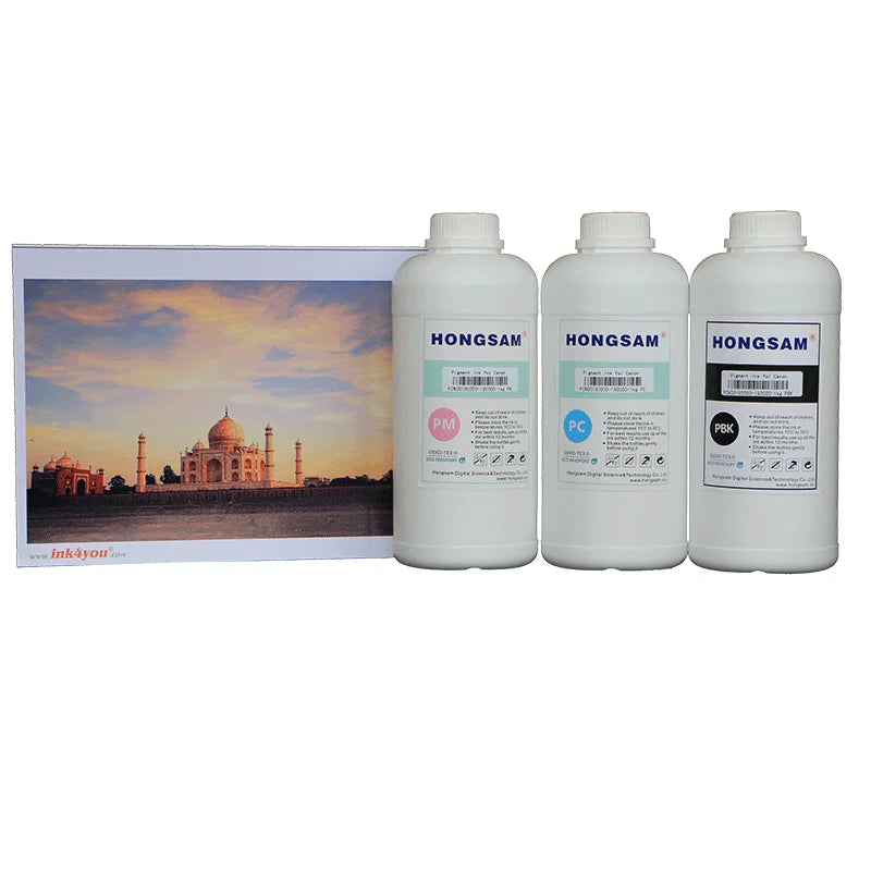 500ml HONGSAM Hot Sale High Light Fastness Dye Ink for Canon ImagePROGRAF TM340 TM240 Digital Printing