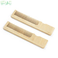 Wholesale Custom Logo Classic Fashion Bamboo Fine-tooth Comb Comfortable Anti-static Home Use Hair Comb