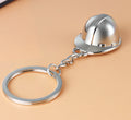 Factory Custom Logo 3D Metal Key Chains Mini Hard Hat Helmet Builder Construction Safety Hat Keychain 3D Safety Helmet KeyRing