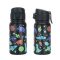 Wholesale Custom Kids Stainless Steel 3D Printed Hydration Bottles Portable Leak-Proof BPA-Free Vacuum Flask Dinosaur Design