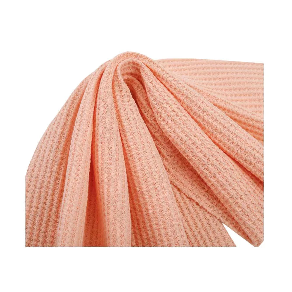 Modal Cotton Fabric Spandex Imitation Waffle Knit Breathable Home Textiles for Sportswear and Lingerie