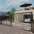 Huge Savings Heat Treated Iron Garden Fencing Eco-Friendly Waterproof Design Powder Coated Finish 3D Modeling Secure Your