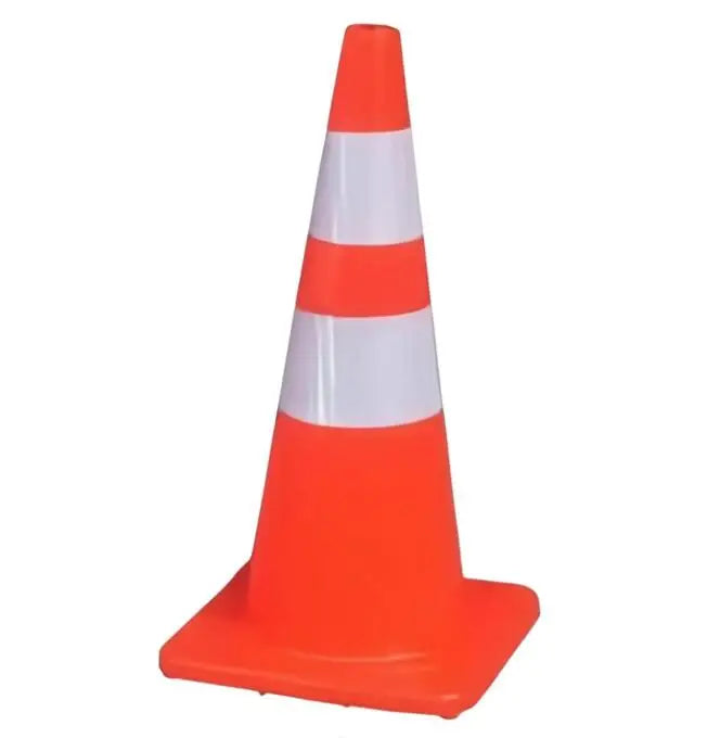 Cheap 66cm 1.4kg PVC Flexible Safety Security Road Traffic Cone