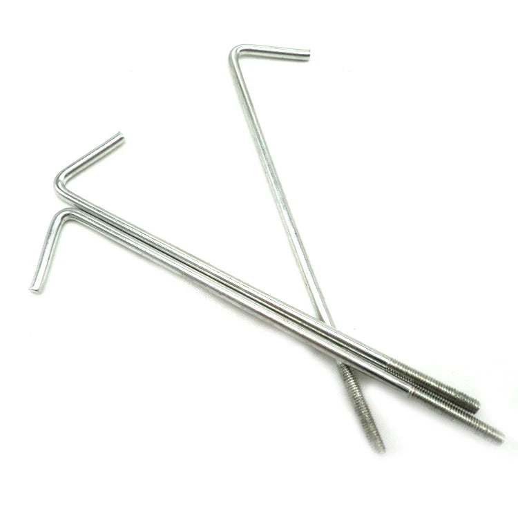 M3 Industrial Metric Nickel Plated L Type Hex Key Square Allen Wrench Carbon Steel