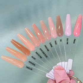 High Quality 2-in-1 Nail Acrylic Powder Collection Clear Pink 10ml/1oz/2oz with Clear Pink Acrylic Powder Set