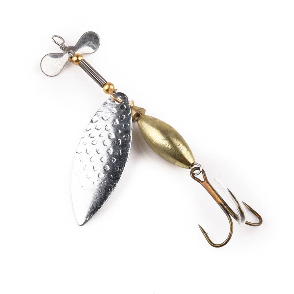 Wholesale Metal Spinner Fishing Lures 98mm 15g Spoon Spinner Baits Fishing Pesca