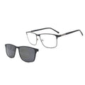 HIGO Eyewear New Design Clip Sunglasses Big Size Men's Classic High-quality Polarized Lenses Full Rim Rectangle % UV