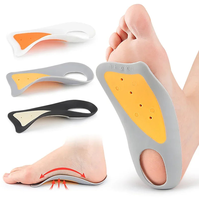 Orthopedic Arch Support Insoles for Plantar Fasciitis Relief Comfortable Foot Pain Relief Inserts for Men & Women