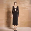 Hotsale  Women Luxury Elegant Evening Gown Dress Lady Casual Long Sleeve  Bodycon Maxi Dresses