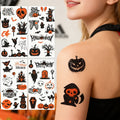 Topjlh Sublimation Tattoo Sticker Decorative Tattoo Sticker Skin-Friendly Customizable Patterns Waterproof for Parties/Festival