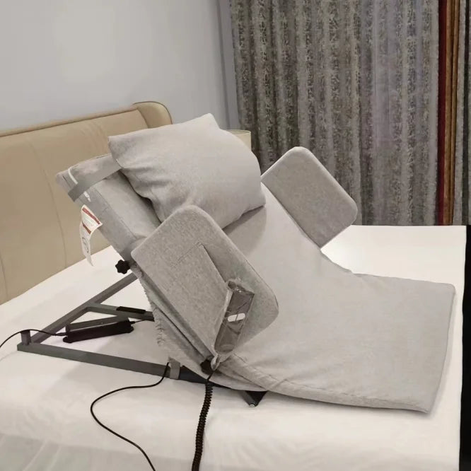 Wired Control Okin Motor Single Electric Adjustable Backrest with Foam Mattress Topper for Elderly