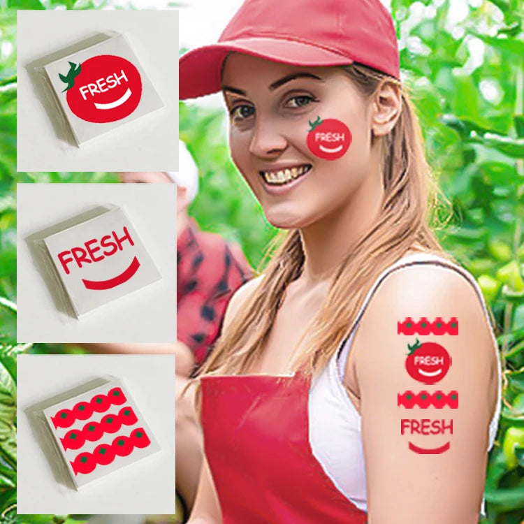 Customized Printed Temporary Waterproof Custom Kids Tattoo Tattoos Sticker Designs Stickers LOGO Designs Wholesale