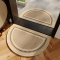 Super Absorbent Washable Customized Semi-Round Door Mat Non Slip Rug Home Entry Door Floor Mat Entrance Doormat