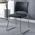 Office Meeting Computer Leather Chair PU Modern Home Mass Staff Training Chair Custom Furniture Silla De Entrenamiento