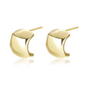 Best Selling 2024 Summer Trendy 925 Sterling Silver Fashion Jewelry Geometric Statement Stud Earrings for Women