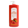 LEBELAGE Peach Apple Mango Gel Moisturizing Body Cleanser 1000ml Hydrating Soothing Refreshing Gentle Wash Sensitive Skin Adults MegaBDM