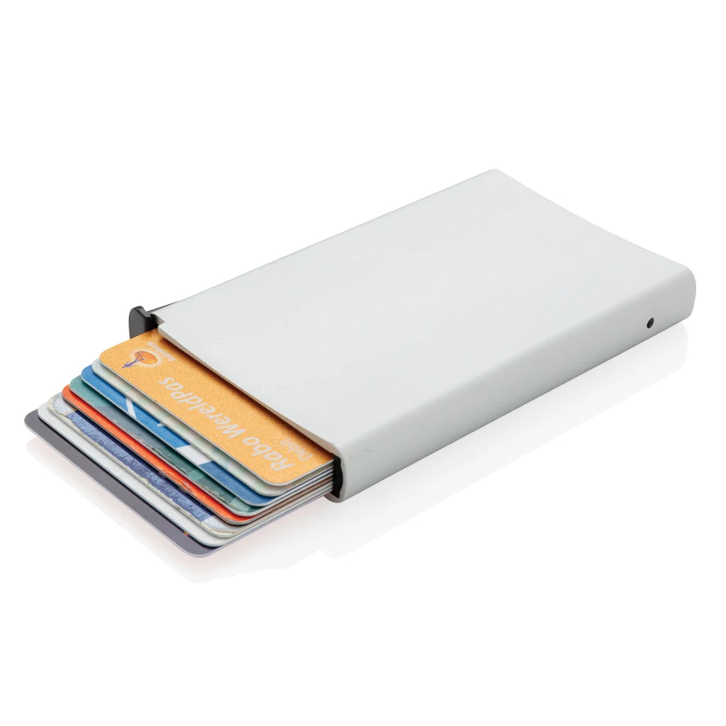 Standard aluminum RFID card holder